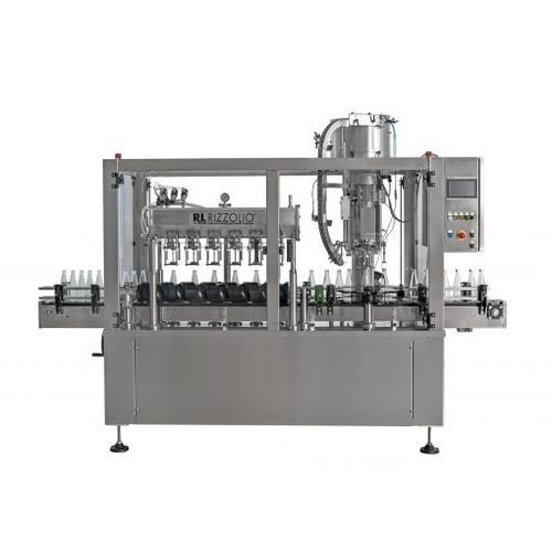 Remplisseuse / boucheuse monobloc - 6-1-1 - Rizzolio s.r.l - pour boisson gazeuse / totalement automatique