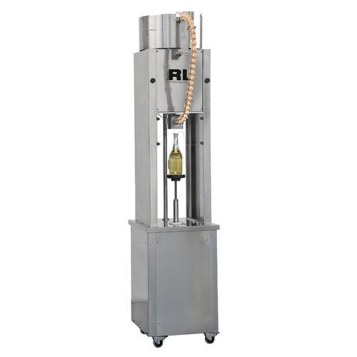 Capsuleuse à pression - RLP-1 - Rizzolio s.r.l - semi-automatique / pour bouteilles en verre