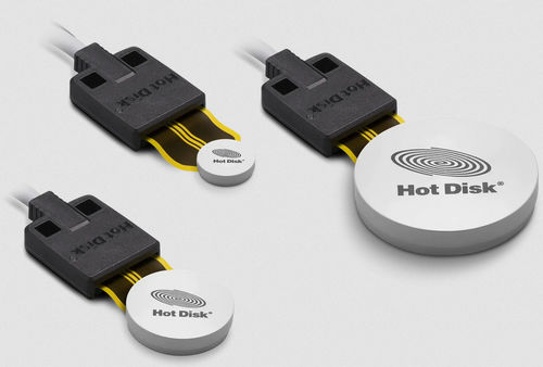 Capteur de conductivité thermique - Hot Cell™ AL-D20-H5  - Hot Disk - méthode du disque chaud / pour vrac / pour poudre
