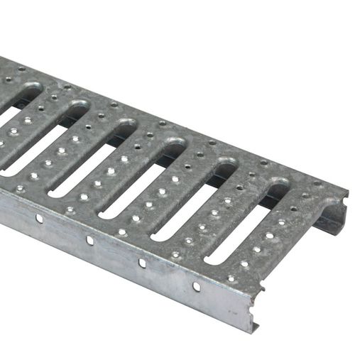 Caillebotis en acier - PS-OVA - JK TECHNIC - en aluminium / en acier galvanisé / en inox