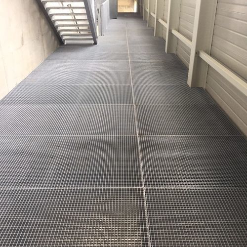Caillebotis en aluminium - FULL - JK TECHNIC - en acier galvanisé / en inox / mi-fer
