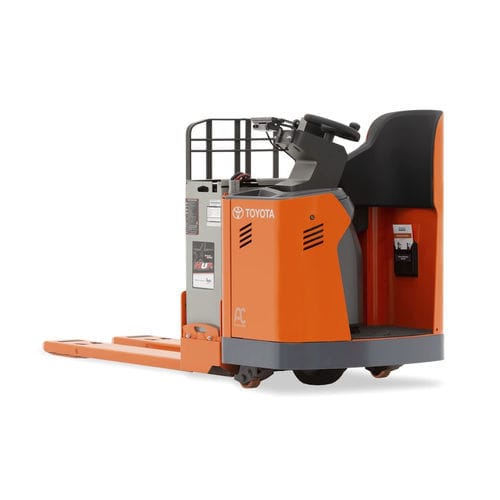 Transpalette électrique - ER1-ES series - Toyota Industrial Equipment - à conducteur porté debout / 24 V / pour entrepôt