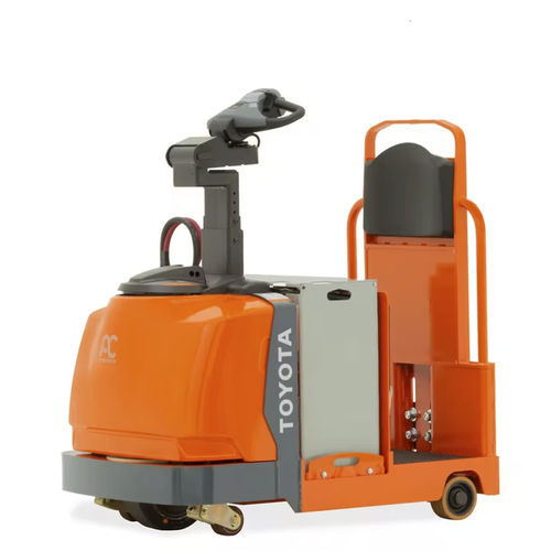 Tracteur de remorquage - 8TB50 - Toyota Industrial Equipment - électrique / à 4 roues / à conducteur porté debout