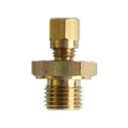 Raccord à compression - FB14P series - Temperature Technology Ltd - hydraulique / à visser / en laiton