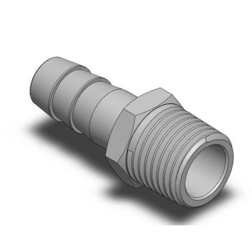 Connecteur de tube rond - PAD - Ningbo Parmicro Fluid Technology CO.,LTD - en laiton nickelé / à visser