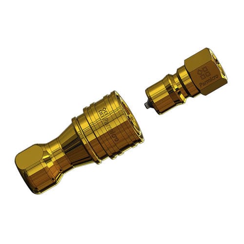 Raccord rapide - KZD  - Ningbo Parmicro Fluid Technology CO.,LTD - hydraulique / fileté / de laiton