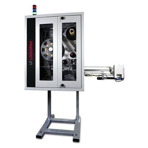 Étiqueteuse automatique - 850 series - LOGOPAK - de palettes / pour applications sur le côté / compacte