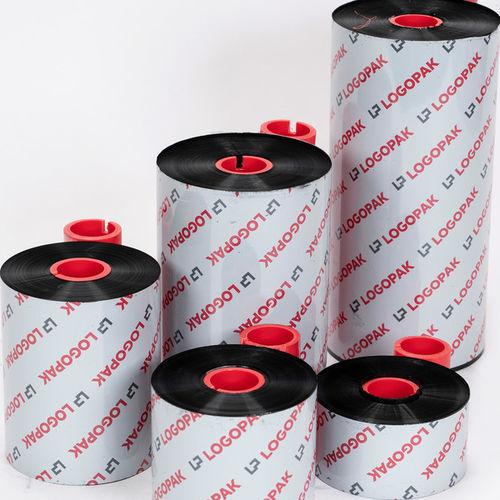 Ruban à transfert thermique à base de cire - LOGOPAK - à base de résine / pour imprimantes d'étiquettes