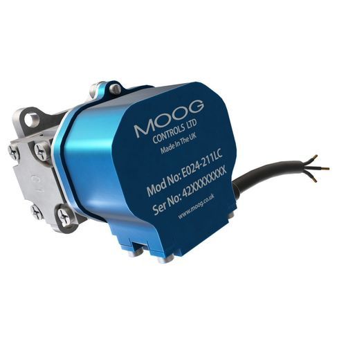 Distributeur hydraulique à tiroir - E024 - Moog GmbH - Niederlassung Memmingen - à commande électrique / actionné par solénoïde / électrohydraulique