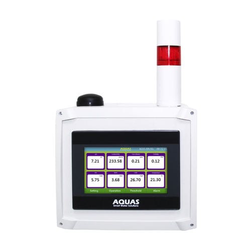 Contrôleur multi-paramètre pour l'analyse de l'eau - HMI series - Aquas Incorporation