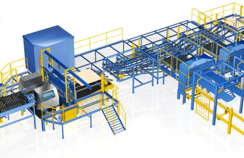 Système de manutention automatique - Plytec - de panneaux / pour planche de contreplaqué / sur mesure