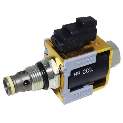 Électrovanne à commande assistée - HSVPxx-NCR Series - Comatrol - 2 voies / NF / hydraulique