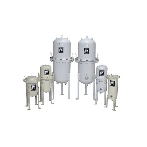 Carter de filtre multicartouche - SS series - Triple R Europe NV - pour huile / en acier au carbone