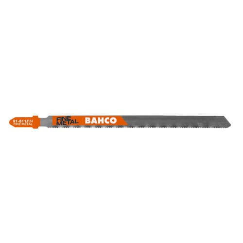 Lame de scie sauteuse - 91-M series - BAHCO - HSS / pour métal / à denture fine