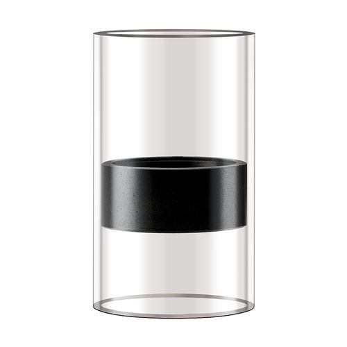 Vérin pneumatique - 2K444-CP - Airpot - à piston / de précision / sur mesure