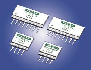Matrice de résistances de précision -  T912, T914 - Caddock Electronics
