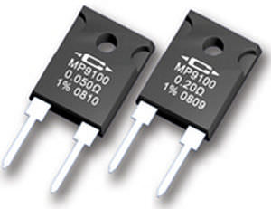 Résistance à couche épaisse - MP9100 series - Caddock Electronics - de puissance / sur circuit imprimé