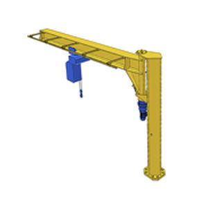 Potence sur colonne - Meloni Tecno-Handling s.r.l. - de levage / avec commande électrique
