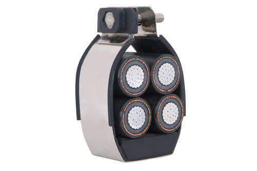 Collier pour câble électrique en acier inoxydable - Vulcan Quad series - Ellis