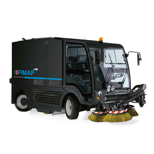 Balayeuse autoportée - FIMAP4 - Fimap - diesel / de voirie / compacte