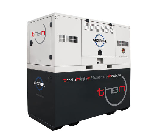 Groupe électrogène diesel - THEM - Twin High Efficiency Module - Ausonia S.r.l. - triphasé / 60 Hz / injection indirecte
