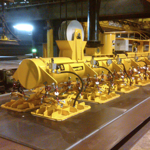 Palonnier à ventouse pour tôle - Aerolift Industrials B.V. - pour charges lourdes / pour pont roulant / horizontal