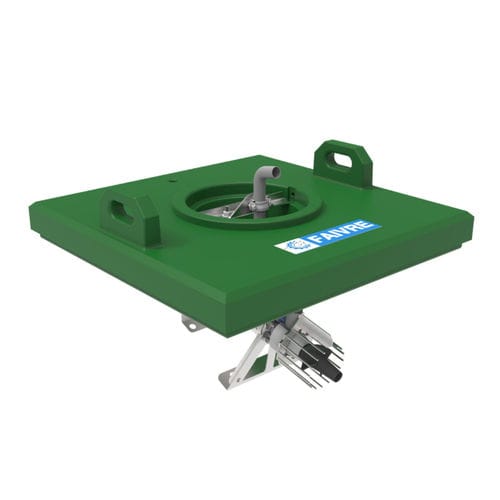 Hydro-éjecteur à jet d'air - AQUASUB - FAIVRE - pour bassins d'eau douce / pour oxygénation de l'eau / en acier inoxydable