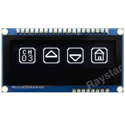 Module d'affichage à écran tactile capacitif - REP012832A-CTP - Raystar Optronics, Inc. - OLED / couleur / graphique