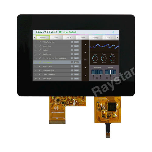 Module d'affichage à LED - RFF500B-AIW-DNB - Raystar Optronics, Inc. - LCD / TFT / à écran tactile capacitif