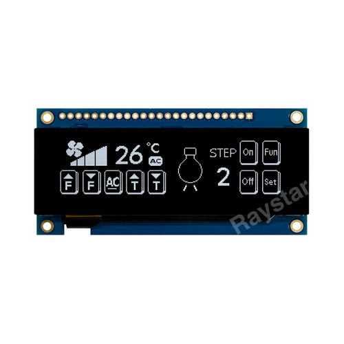 Module d'affichage tactile - REN025664A-CTP - Raystar Optronics, Inc. - OLED / couleur / graphique
