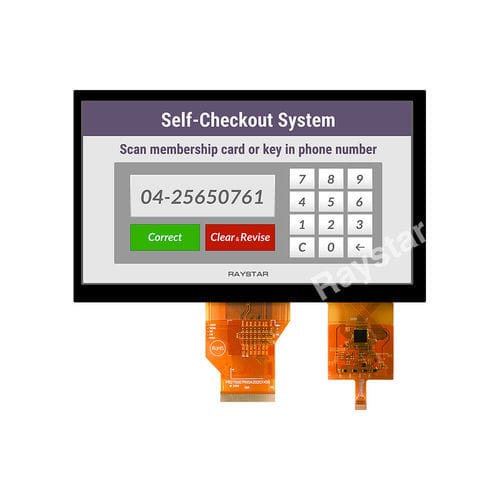 Module d'affichage à LED - RFF700A2-AIH-DNL - Raystar Optronics, Inc. - TFT LCD / à écran tactile capacitif / couleur