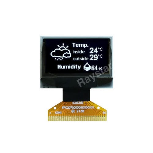 Module d'affichage OLED - REX012864AD - Raystar Optronics, Inc. - couleur / graphique / 128 x 64