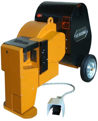 Cisaille électrique - C 62  - TECMOR S.R.L. - pour fer à béton / pour barres en fer / circulaire