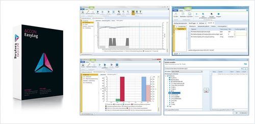 Logiciel de visualisation - ACCON‑EasyLog - Softing Industrial Automation - de supervision / d'acquisition / analyse de données / d'acquisition de données