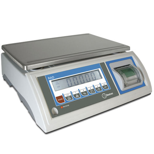 Balance compteuse - RAD - GIROPES - commerciale / avec afficheur LCD / en acier inoxydable