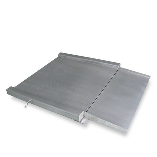 Balance à plate-forme abaissée - BVRS - GIROPES - avec indicateur séparé / en acier inoxydable / IP67