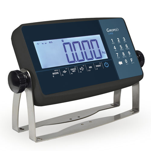 Indicateur de pesage affichage LCD - GI410 LCD ABS - GIROPES - encastrable / benchtop / mural