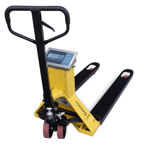 Transpalette manuel - TP410 WIDE - GIROPES - multifonction / peseur / pour entrepôt