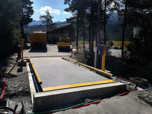 Pont-bascule pour camion - BPPCE EVO - GIROPES - pour véhicules / en métal / modulaire