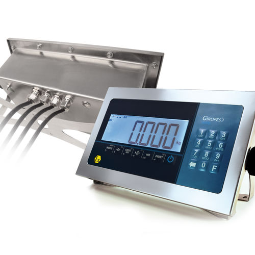 Indicateur de pesage affichage LCD - GI410-EX - GIROPES - benchtop / mural / étanche