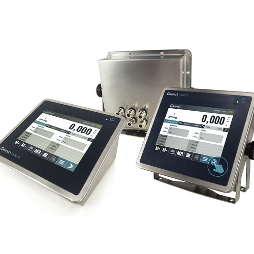 Indicateur de pesage avec écran tactile - GI650i - GIROPES - benchtop / mural / étanche