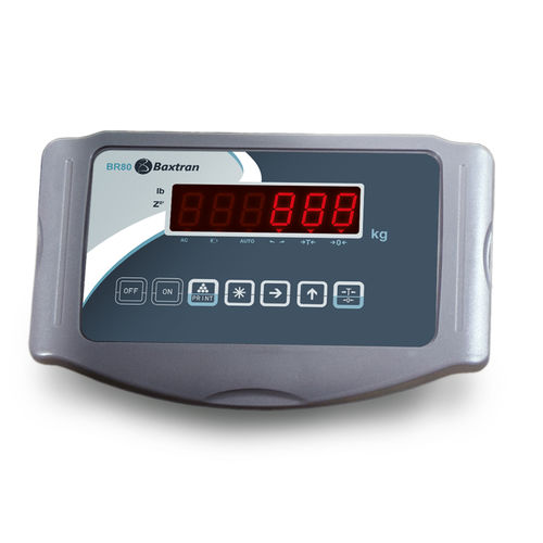 Indicateur de pesage affichage à LED - BR80 - GIROPES - benchtop / IP54 / avec batterie