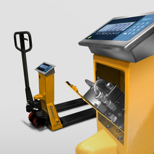 Transpalette manuel - TP410 ATEX - GIROPES - électrique / peseur / pour l'industrie agroalimentaire