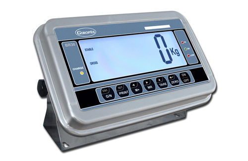 Indicateur de pesage numérique - BR30 - GIROPES - affichage LCD / benchtop / étanche
