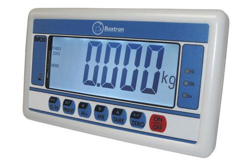Indicateur de pesage numérique - BR20 - GIROPES - affichage LCD / encastrable / étanche