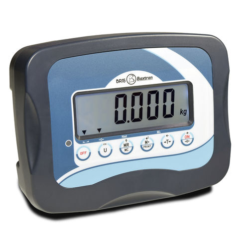 Indicateur de pesage affichage LCD - BR15 - GIROPES - IP54