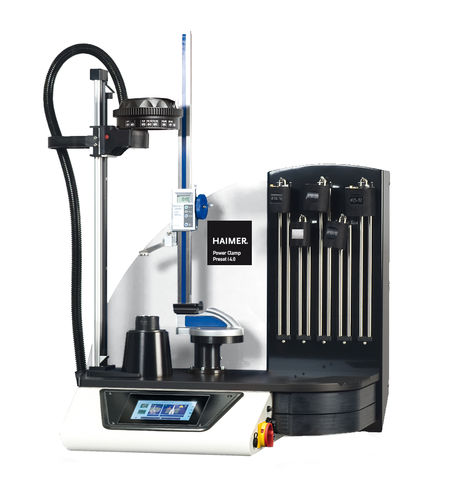 Machine de frettage à froid - Power Clamp Preset i4.0 - HAIMER GmbH - pour outils