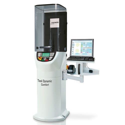 Machine à équilibrer verticale - Tool Dynamic TD Comfort - HAIMER GmbH - dynamique / pour outil de coupe / compacte