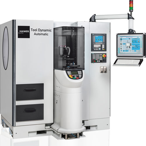 Machine à équilibrer verticale - Tool Dynamic TD Automatic - HAIMER GmbH - dynamique / pour outil de coupe / automatique