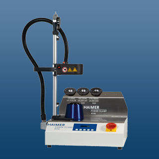 Machine de frettage à chaud - Power Clamp Mini - HAIMER GmbH - pour outils